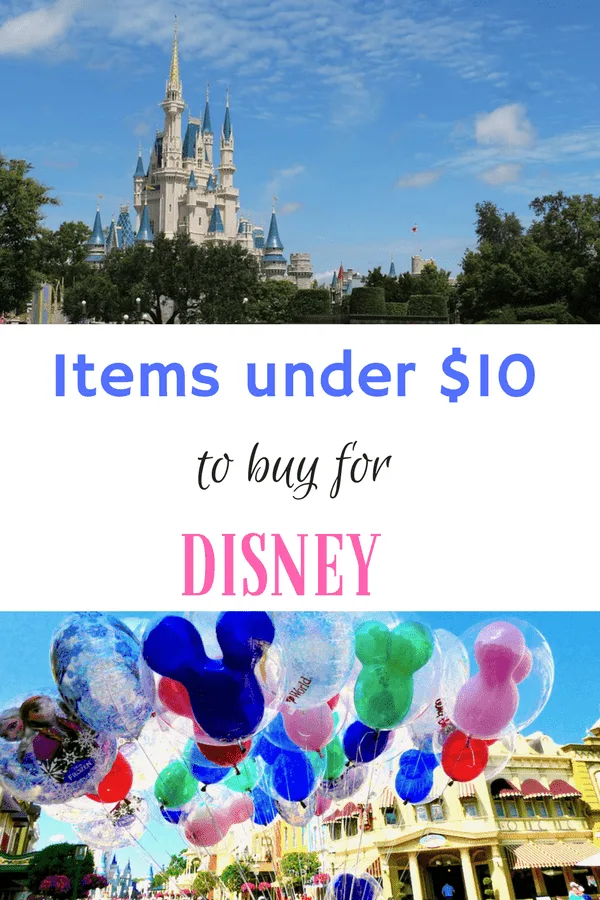 Items under $10 to buy for Disney