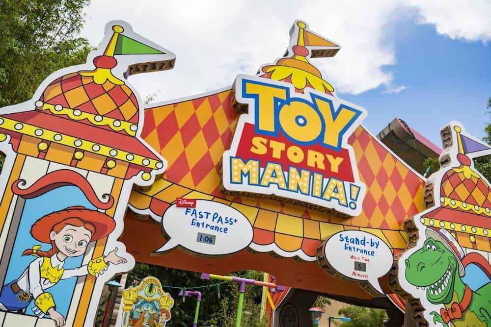 Toy Story Mania Entrance 