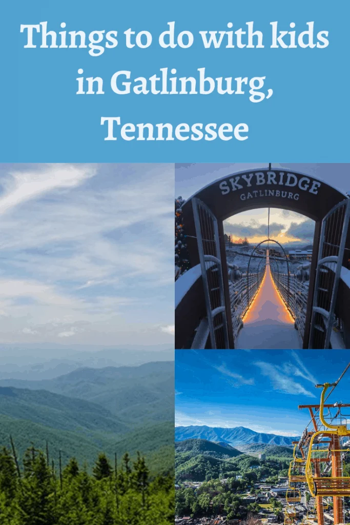 Headed to the Gatlinburg area of the Smoky Mountains? We have ideas for what to do with kids while you are exploring the area! 